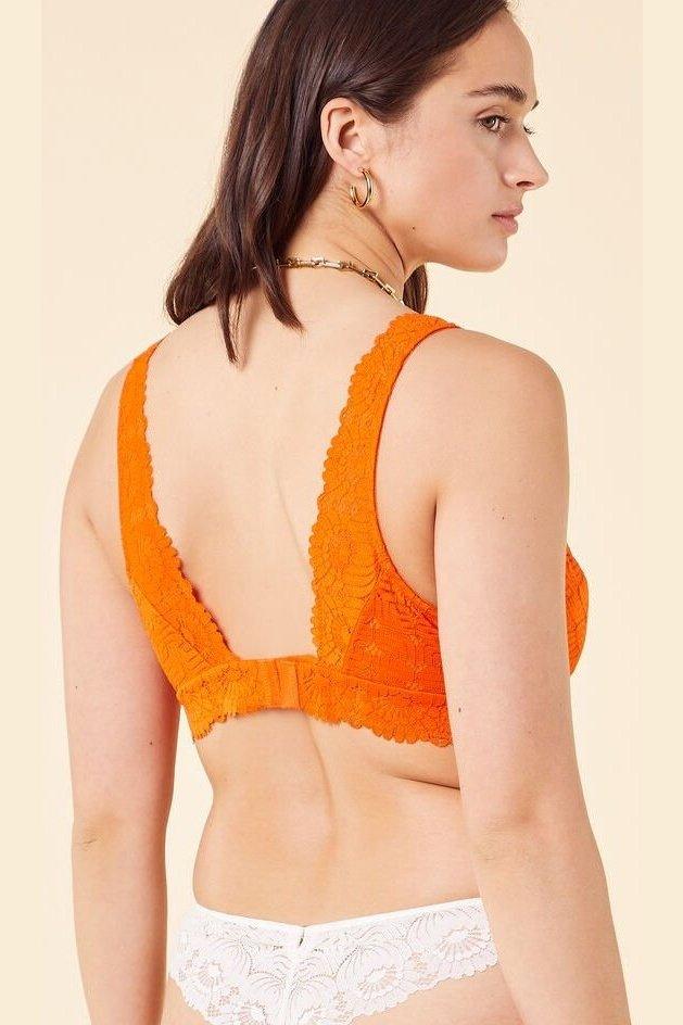 ETAM - ברלט תחרה SUNFLOWER D כתום - MASHBIR//365