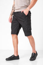SCORCHER - ברמודה עם כיסים בצבע שחור - MASHBIR//365