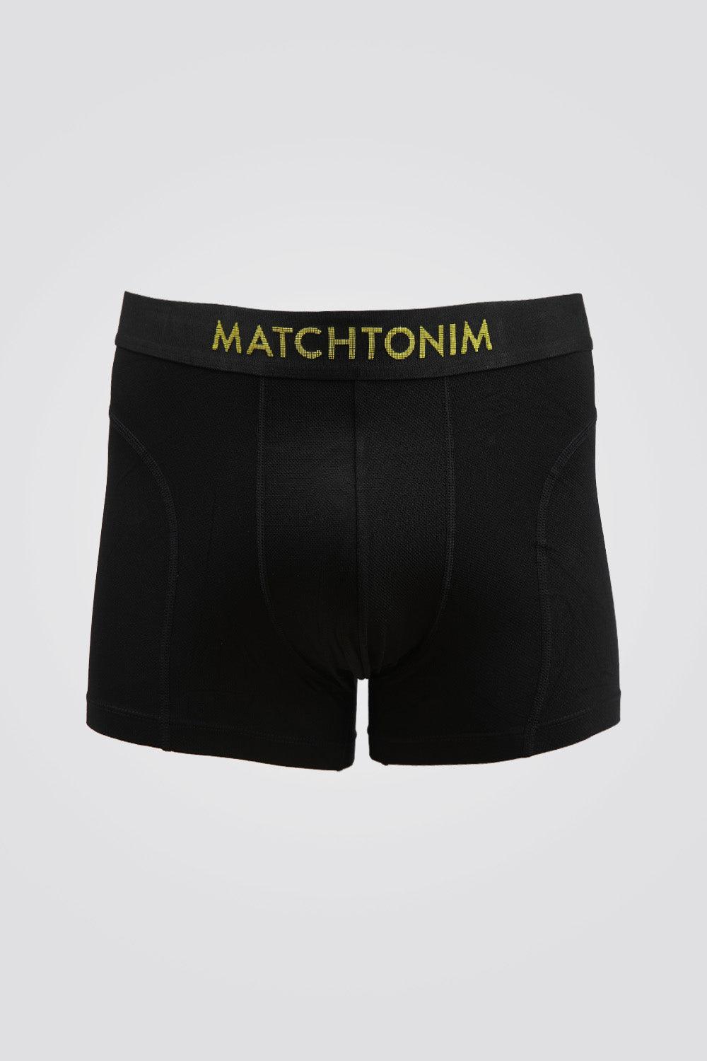 DELTA - בוקסר קצר MATCHTONIM SPORT אפור כהה - MASHBIR//365