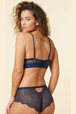 ETAM - בוקסרון תחרה FLEXI LACE נייבי - MASHBIR//365