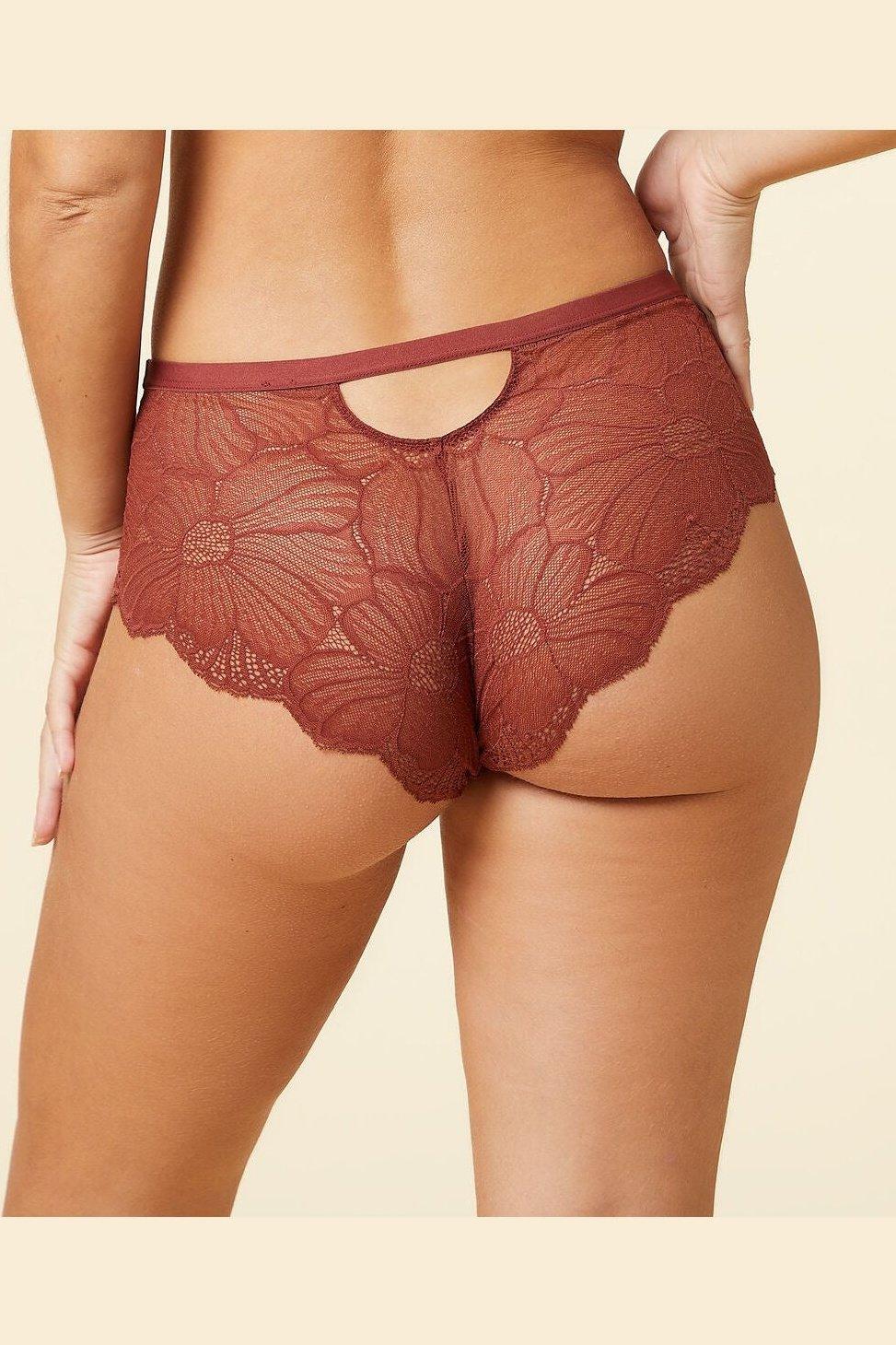 ETAM - בוקסרון תחרה FLEXI LACE טרקוטה - MASHBIR//365