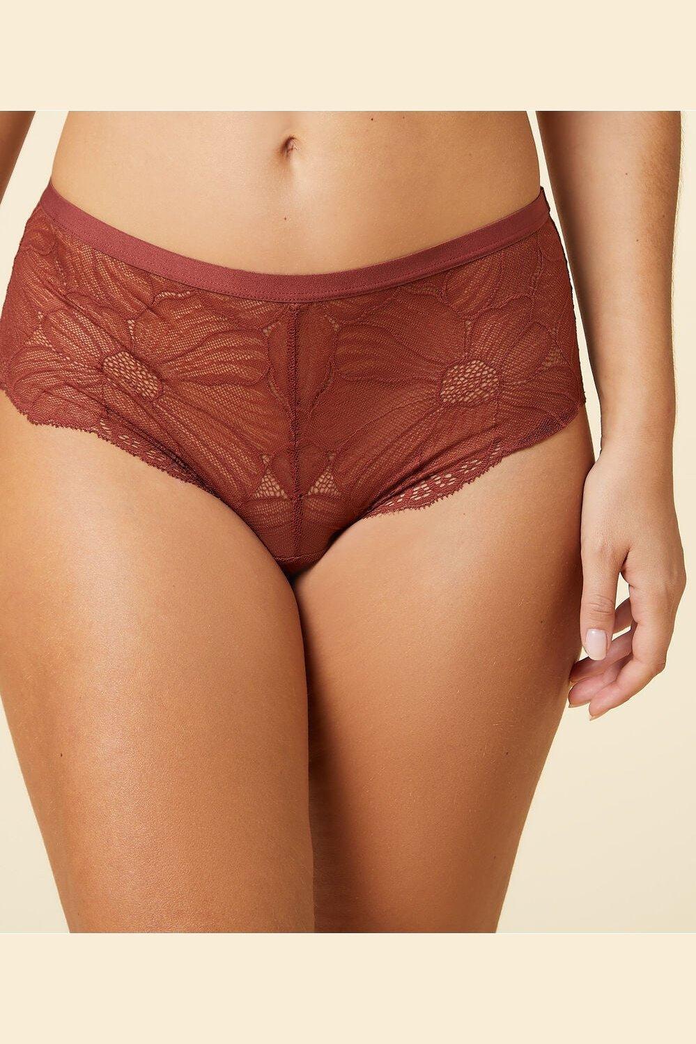ETAM - בוקסרון תחרה FLEXI LACE טרקוטה - MASHBIR//365
