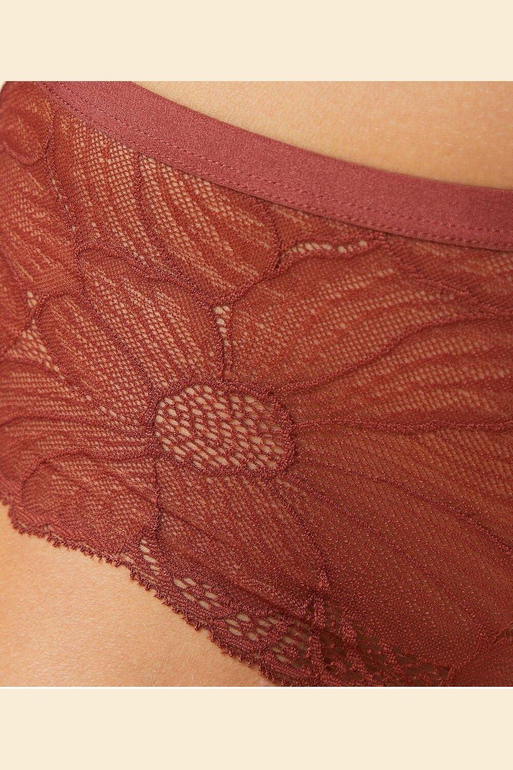ETAM - בוקסרון תחרה FLEXI LACE טרקוטה - MASHBIR//365
