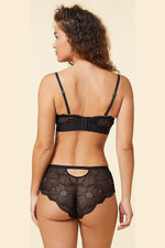 ETAM - בוקסרון תחרה FLEXI LACE שחור - MASHBIR//365