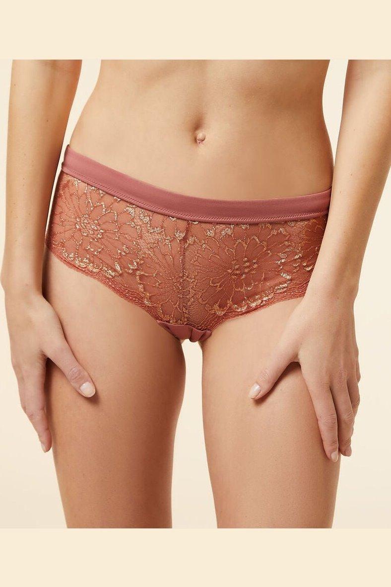 ETAM - בוקסרון תחרה KARAT כתום אפרסק - MASHBIR//365