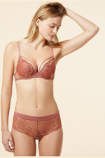 ETAM - בוקסרון תחרה KARAT כתום אפרסק - MASHBIR//365