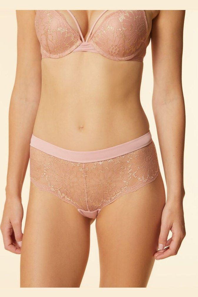 ETAM - בוקסרון תחרה KARAT ורוד בהיר - MASHBIR//365