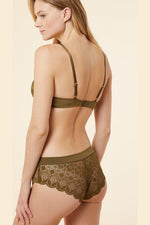 ETAM - בוקסרון תחרה SKY ירוק זית - MASHBIR//365