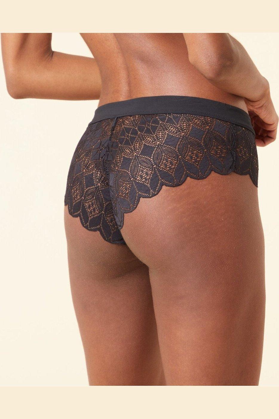 ETAM - בוקסרון תחרה SKY שחור - MASHBIR//365