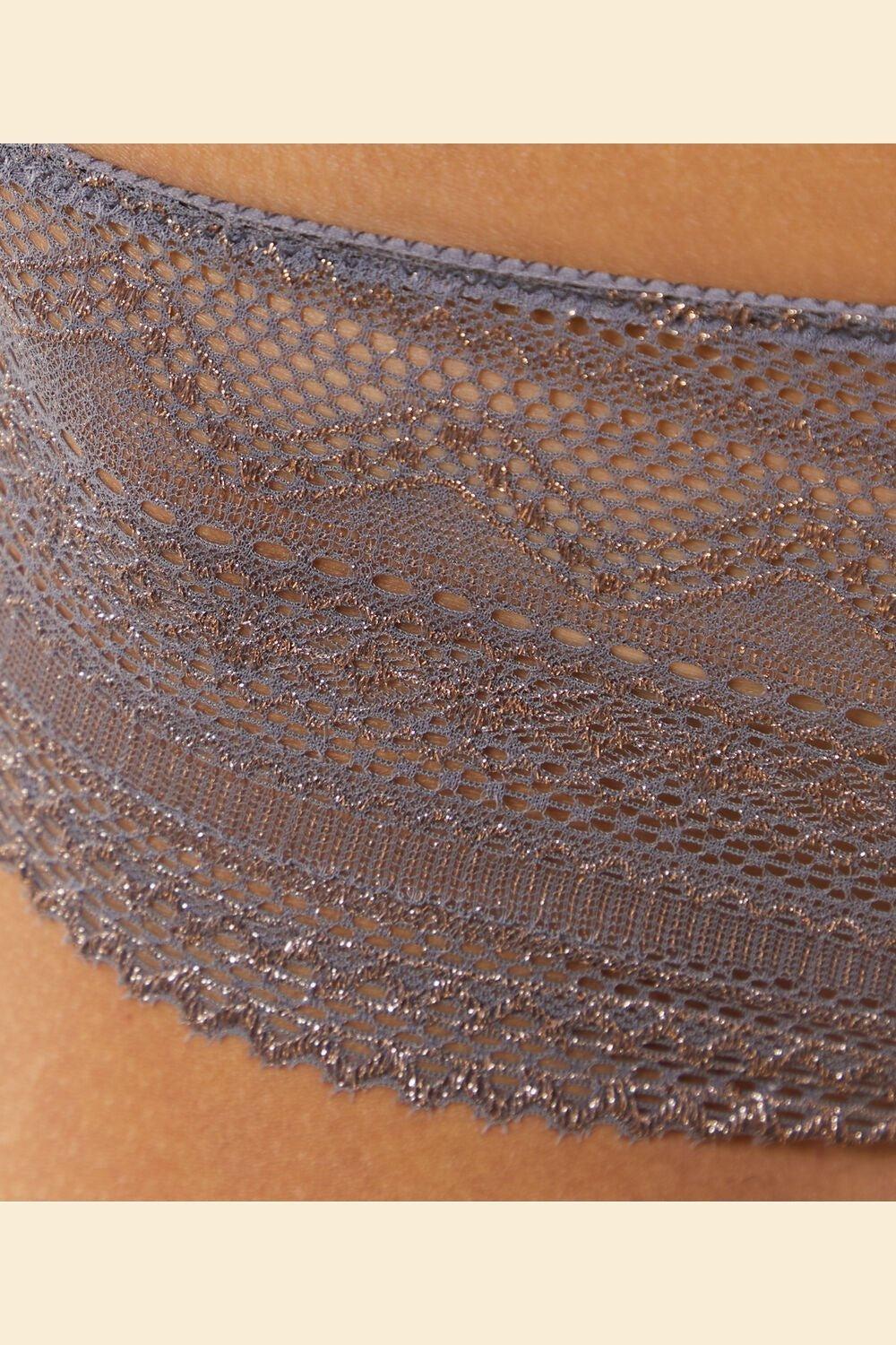 ETAM - בוקסרון תחרה SUBLIME אפור - MASHBIR//365