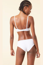 ETAM - בוקסרון כותנה HAPPILY בצבע לבן - MASHBIR//365