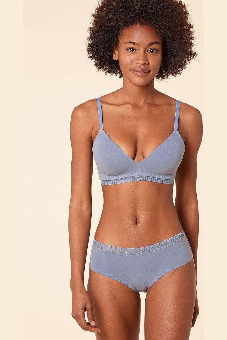 ETAM - בוקסרון כותנה HAPPILY כחול - MASHBIR//365