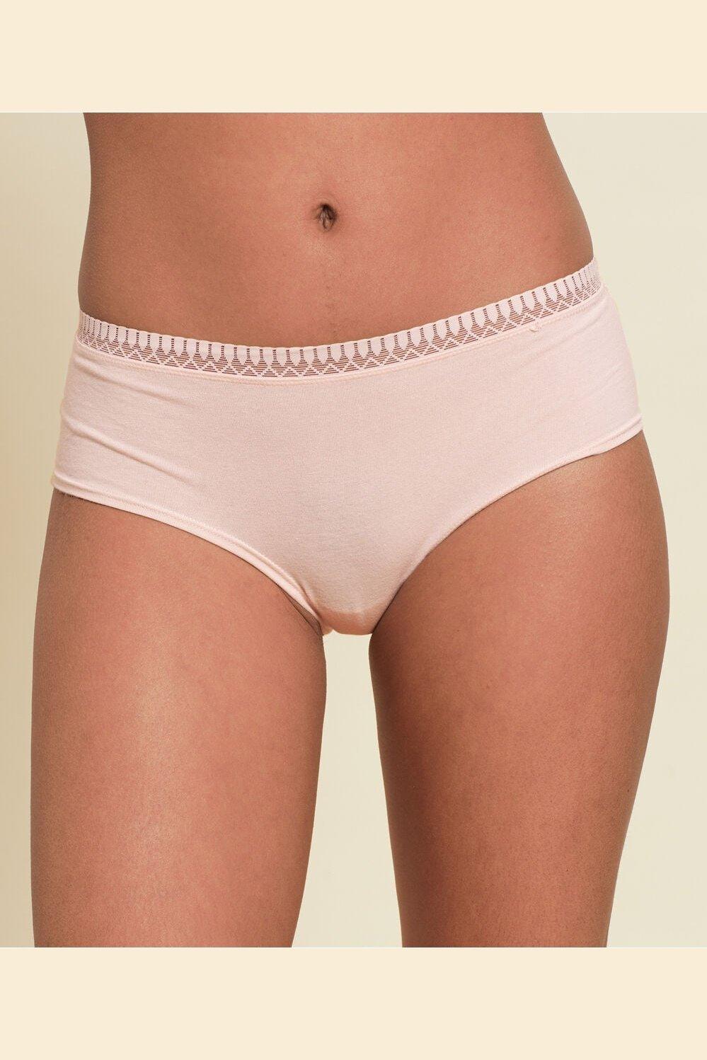 ETAM - בוקסרון כותנה HAPPILY ורוד פודרה - MASHBIR//365