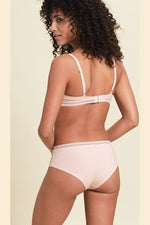 ETAM - בוקסרון כותנה HAPPILY ורוד פודרה - MASHBIR//365