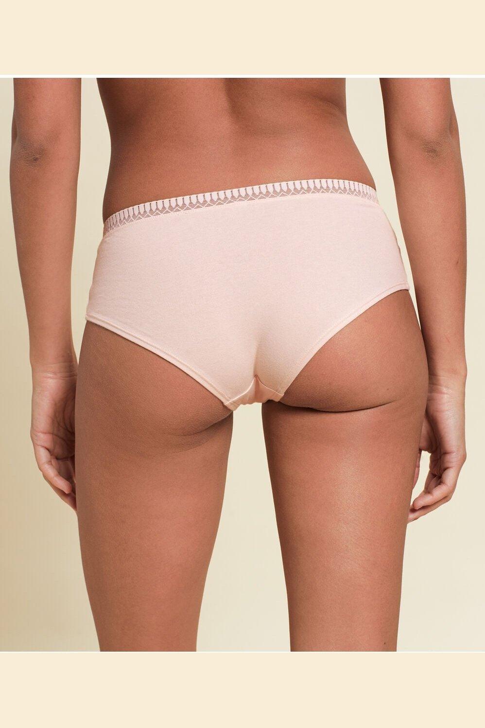 ETAM - בוקסרון כותנה HAPPILY ורוד פודרה - MASHBIR//365