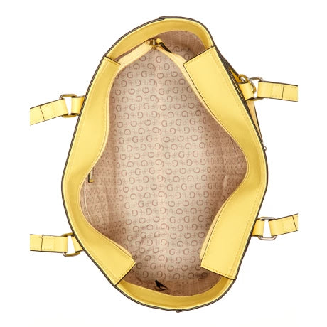 תיק נשיאה עם לוגו בצבע צהוב - MASHBIR//365