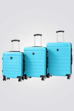 מזוודה קשיחה- מזוודה גדולה 28 תכלת - MASHBIR//365