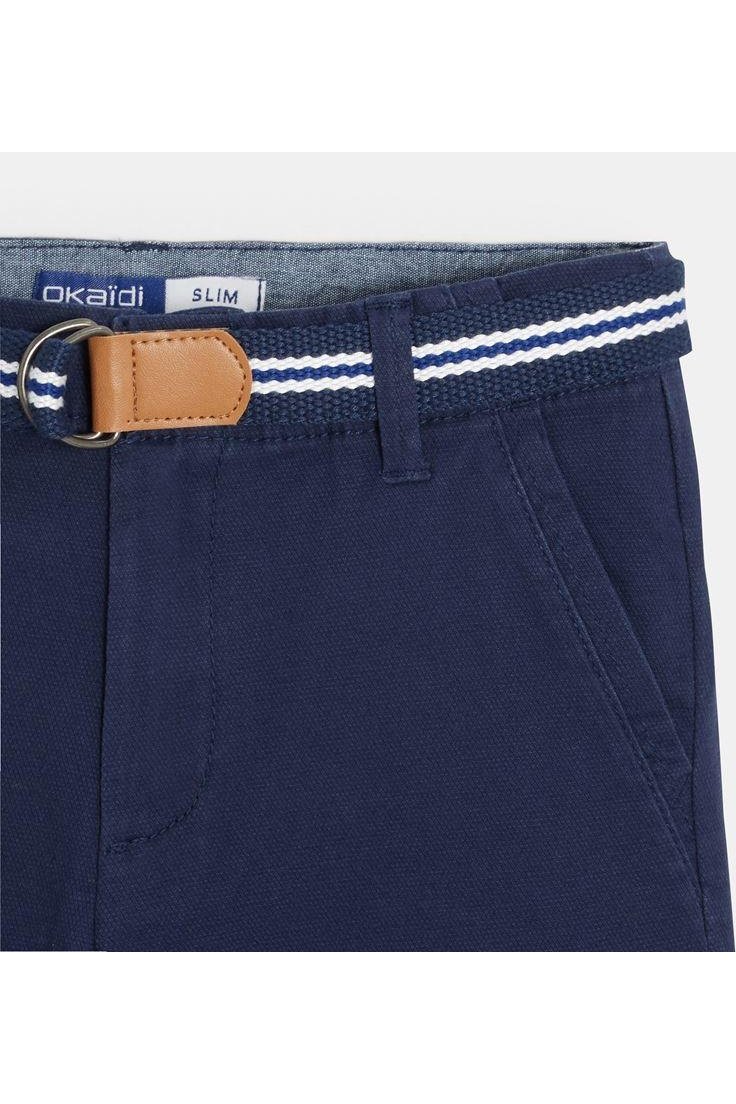 מכנסי ברמודה SLIM כחול בנים - MASHBIR//365