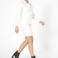 KENNETH COLE - CREAM חצאית מיני טוויד - MASHBIR//365 - 2