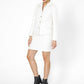 KENNETH COLE - CREAM חצאית מיני טוויד - MASHBIR//365