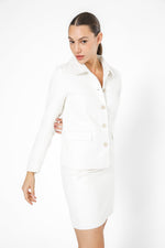 בלייזר טוויד קרם | קנת קול