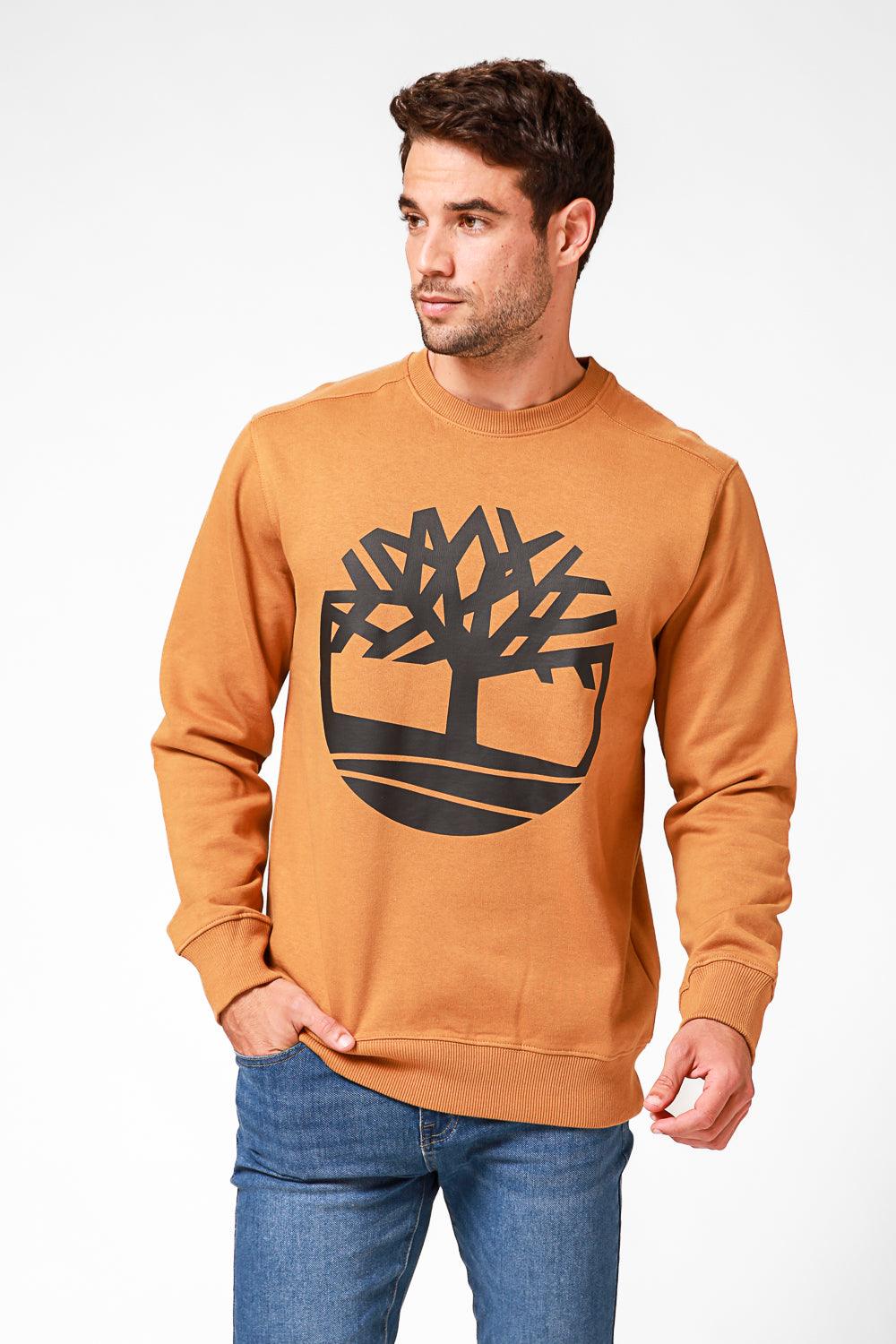 TIMBERLAND - CREW סווטשירט צבע חרדל - MASHBIR//365