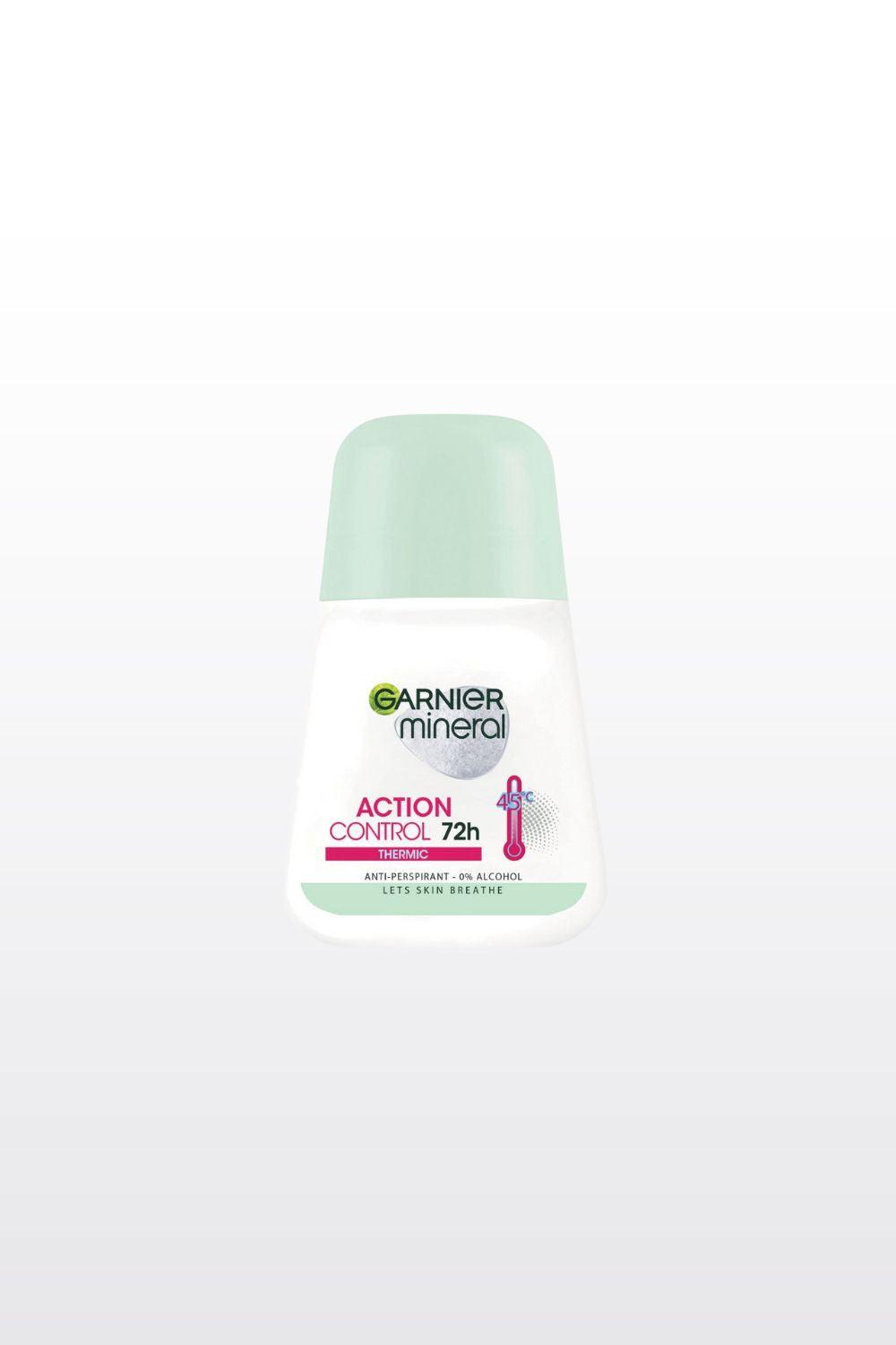 Garnier - דאודורנט רול און קונטרול אקשיין וורמיק 50 מ"ל - MASHBIR//365