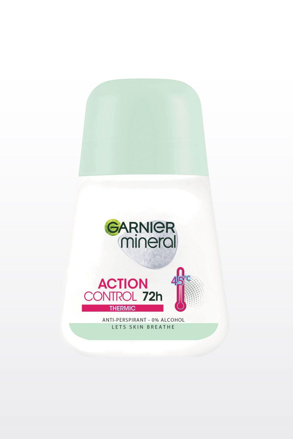 Garnier - דאודורנט רול און קונטרול אקשיין וורמיק 50 מ"ל - MASHBIR//365