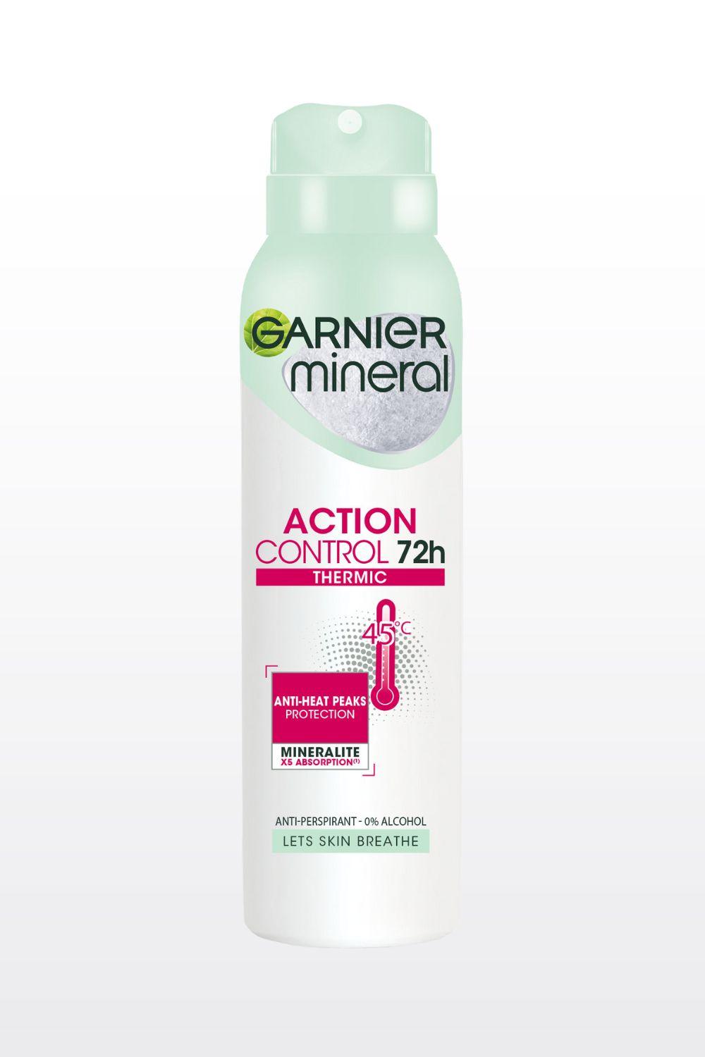 Garnier - דאודורנט ספריי קונטרול אקשיין וורמיק 150 מ"ל - MASHBIR//365