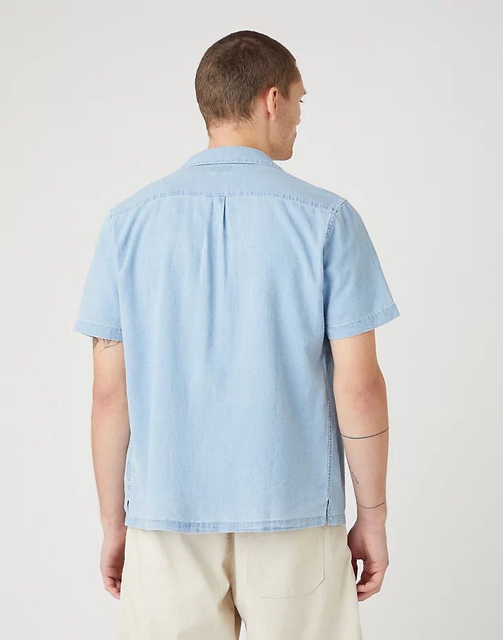 WRANGLER - DENIM BLUE מכופתרת - MASHBIR//365