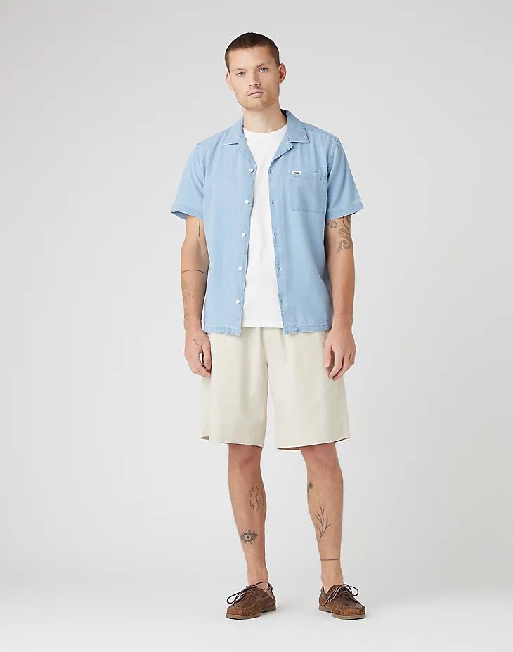 WRANGLER - DENIM BLUE מכופתרת - MASHBIR//365