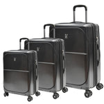 מזוודה טרולי עלייה למטוס 19" DETROIT בצבע שחור - MASHBIR//365