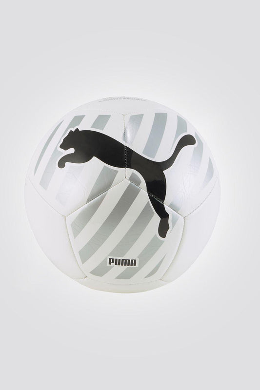 PUMA - כדור כדורגל בצבע לבן לוגו שחור - MASHBIR//365