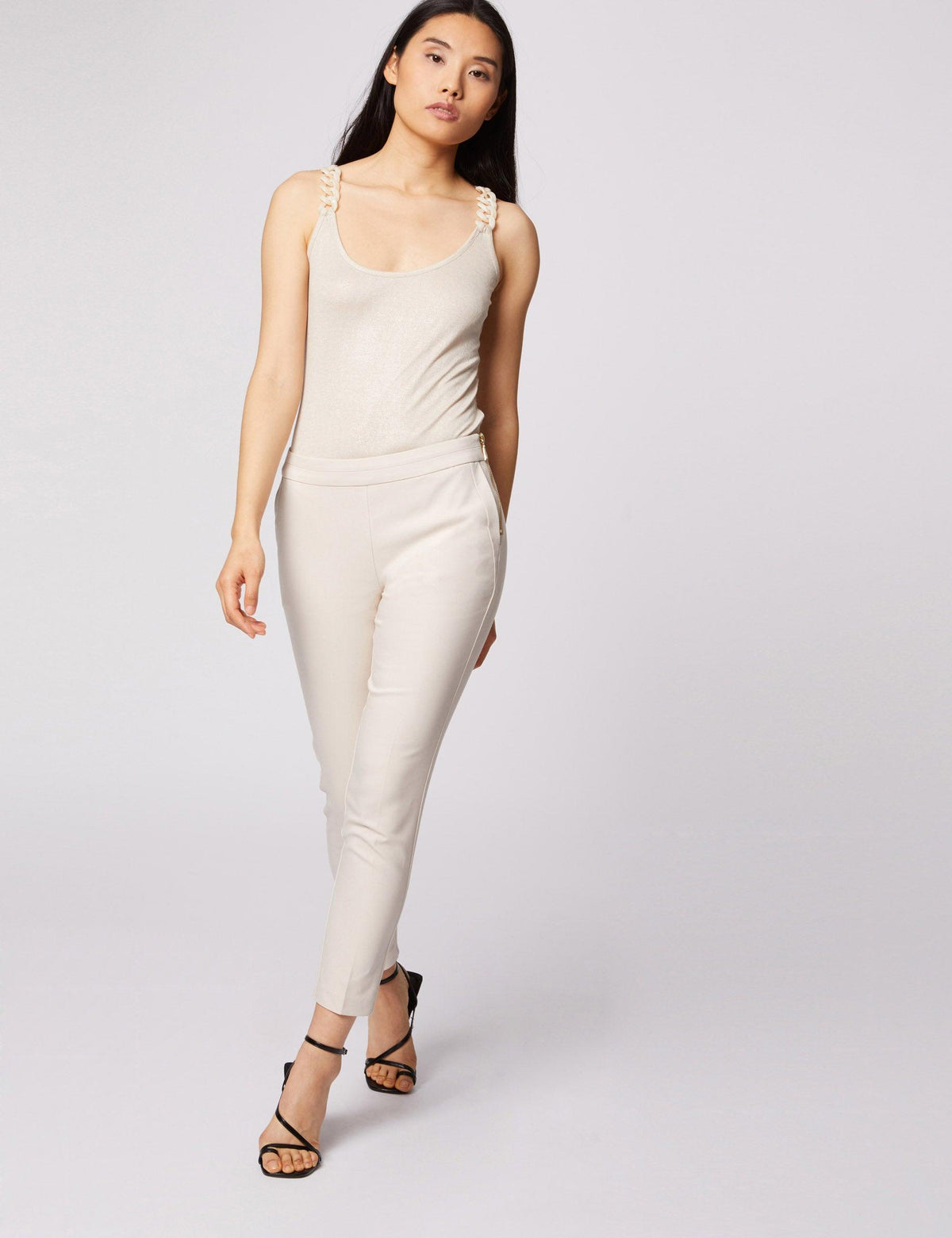 מכנס מחוייט בז'