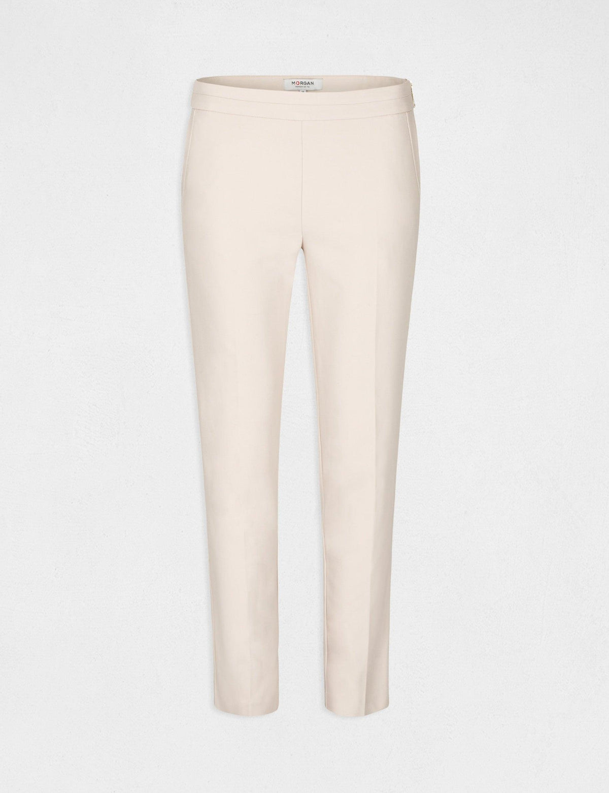 מכנסי אלגנט מחוייטים בצבע בז' - MASHBIR//365