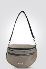 KENNETH COLE - פאוץ' עם רוכסן והדפס לוגו - MASHBIR//365