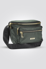 KENNETH COLE - פאוץ' עם רוכסן והדפס לוגו - MASHBIR//365