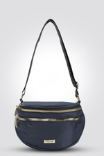 KENNETH COLE - פאוץ' עם רוכסן והדפס לוגו - MASHBIR//365