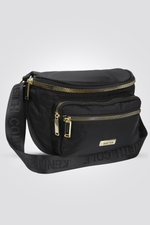 KENNETH COLE - פאוץ' עם רוכסן והדפס לוגו - MASHBIR//365