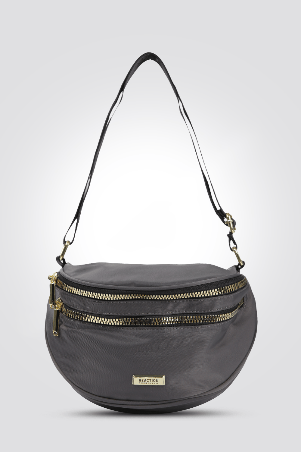 KENNETH COLE - פאוץ' עם רוכסן והדפס לוגו - MASHBIR//365