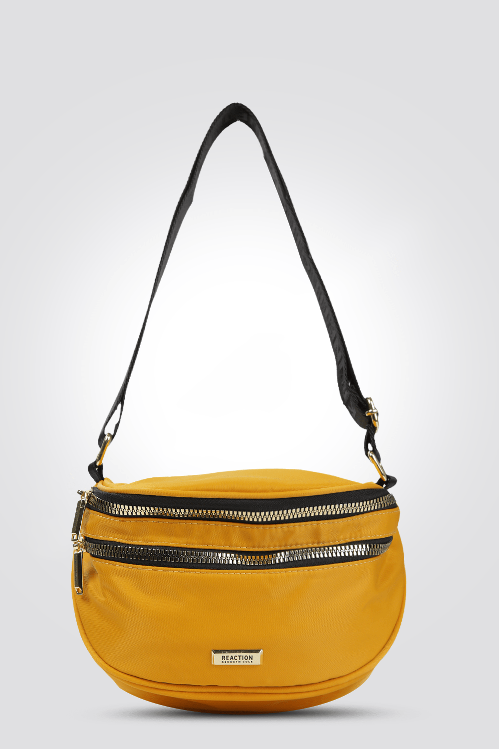 KENNETH COLE - פאוץ' עם רוכסן והדפס לוגו - MASHBIR//365