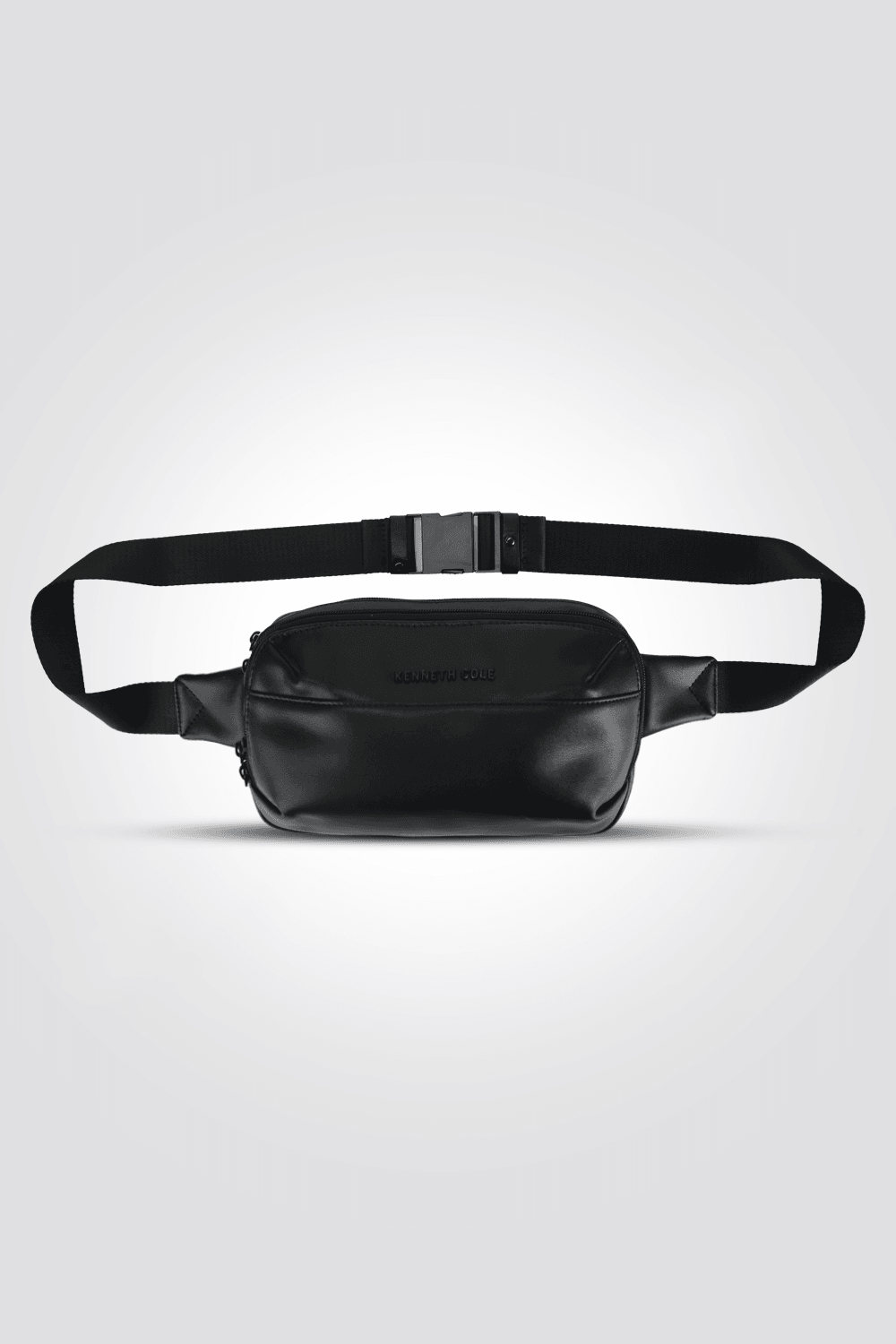 KENNETH COLE - פאוץ' עור לגבר בצבע שחור - MASHBIR//365