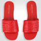 KENNETH COLE - כפכף ממותג KC בצבע אדום - MASHBIR//365 - 3