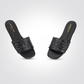 KENNETH COLE - כפכף ממותג KC בצבע שחור - MASHBIR//365 - 4
