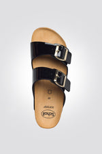 Scholl - כפכף נוחות לנשים JOSEPHINE בצבע שחור לכה - MASHBIR//365