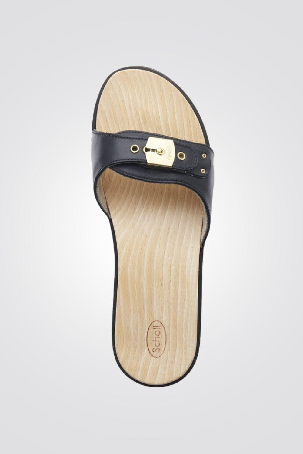 Scholl - כפכף נוחות PESCURA CARROARMATO בצבע שחור - MASHBIR//365