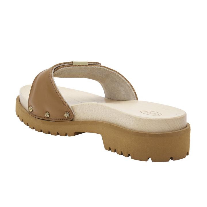 Scholl - כפכף נוחות PESCURA CARROARMATO בצבע חום - MASHBIR//365