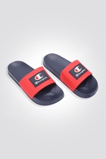 CHAMPION - כפכף סלייד לגבר בצבע כחול ואדום - MASHBIR//365