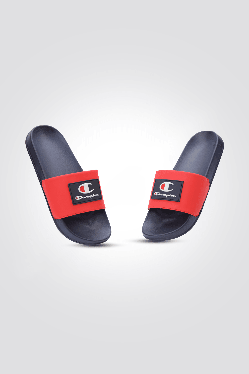 CHAMPION - כפכף סלייד לגבר בצבע כחול ואדום - MASHBIR//365