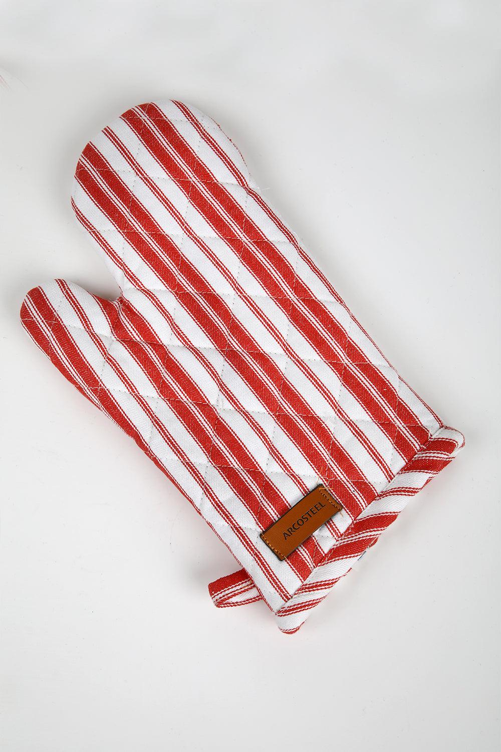 ARCOSTEEL - כפפה לתנור פסים-אדום - MASHBIR//365
